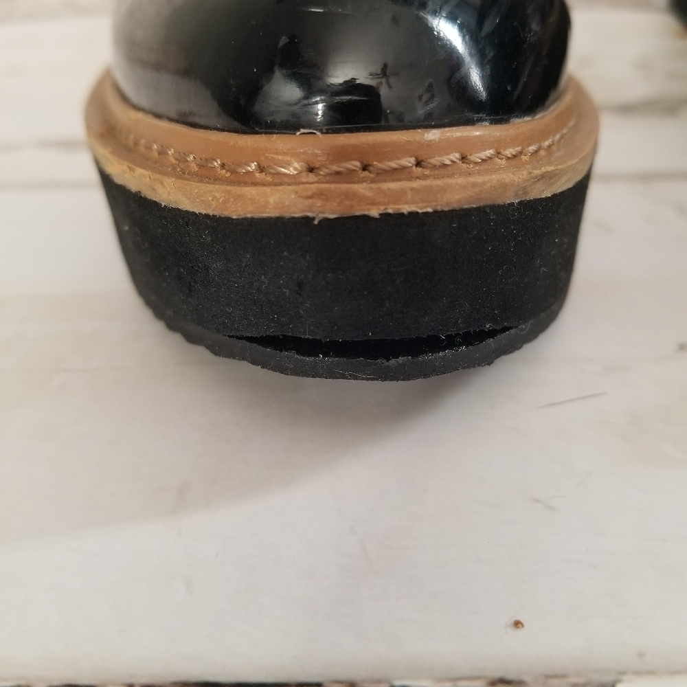 Steve Madden Black Patent Oxford - Size 6 - Picture 10 of 11